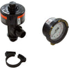 Air Relief, Pent Am Prod/Purex/PacFab, Manual, w/Gauge
