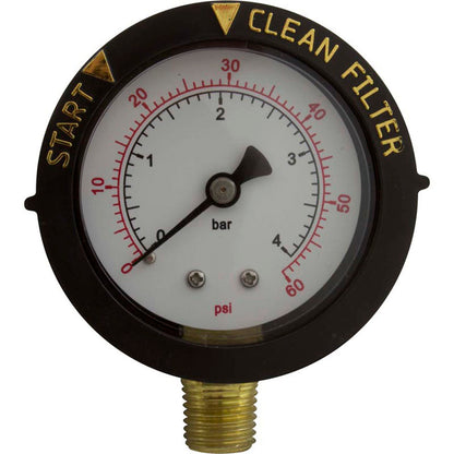 Décharge d'air, Pent Am Prod/Purex/PacFab, manuel, avec manomètre