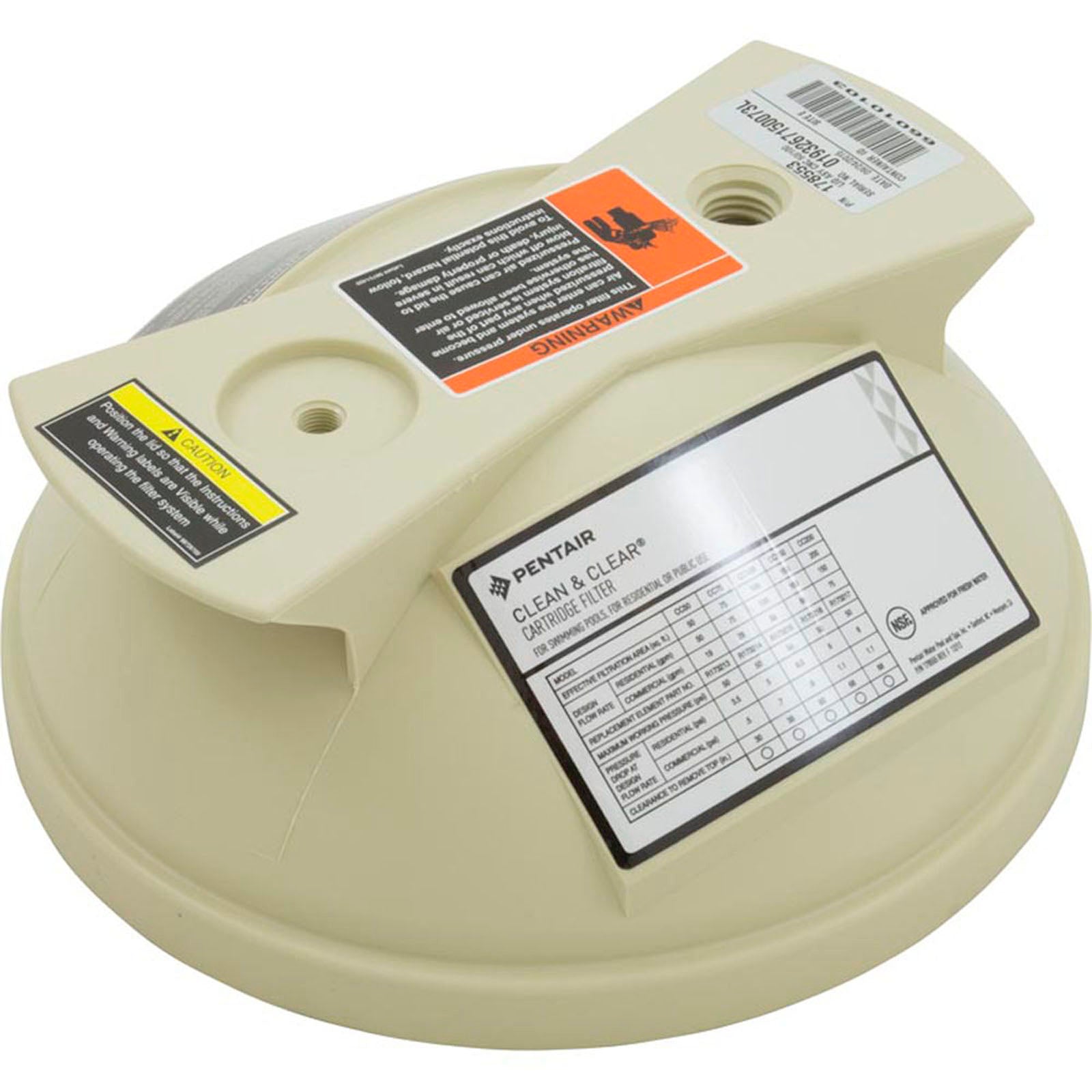 Pentair Clean & Clear Tank Lid