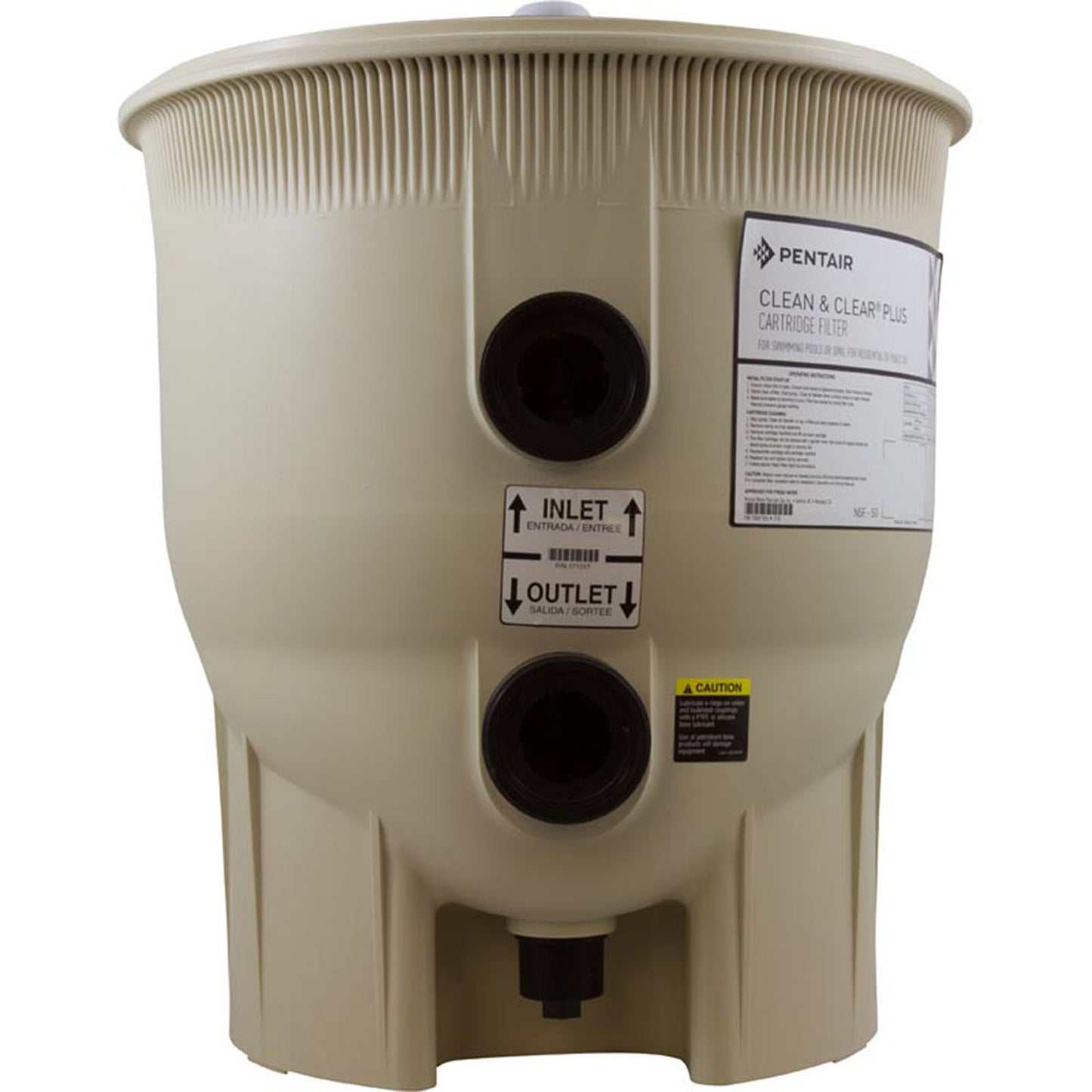 Cuerpo del tanque, Pentair American Products CLN/CLR, color almendra