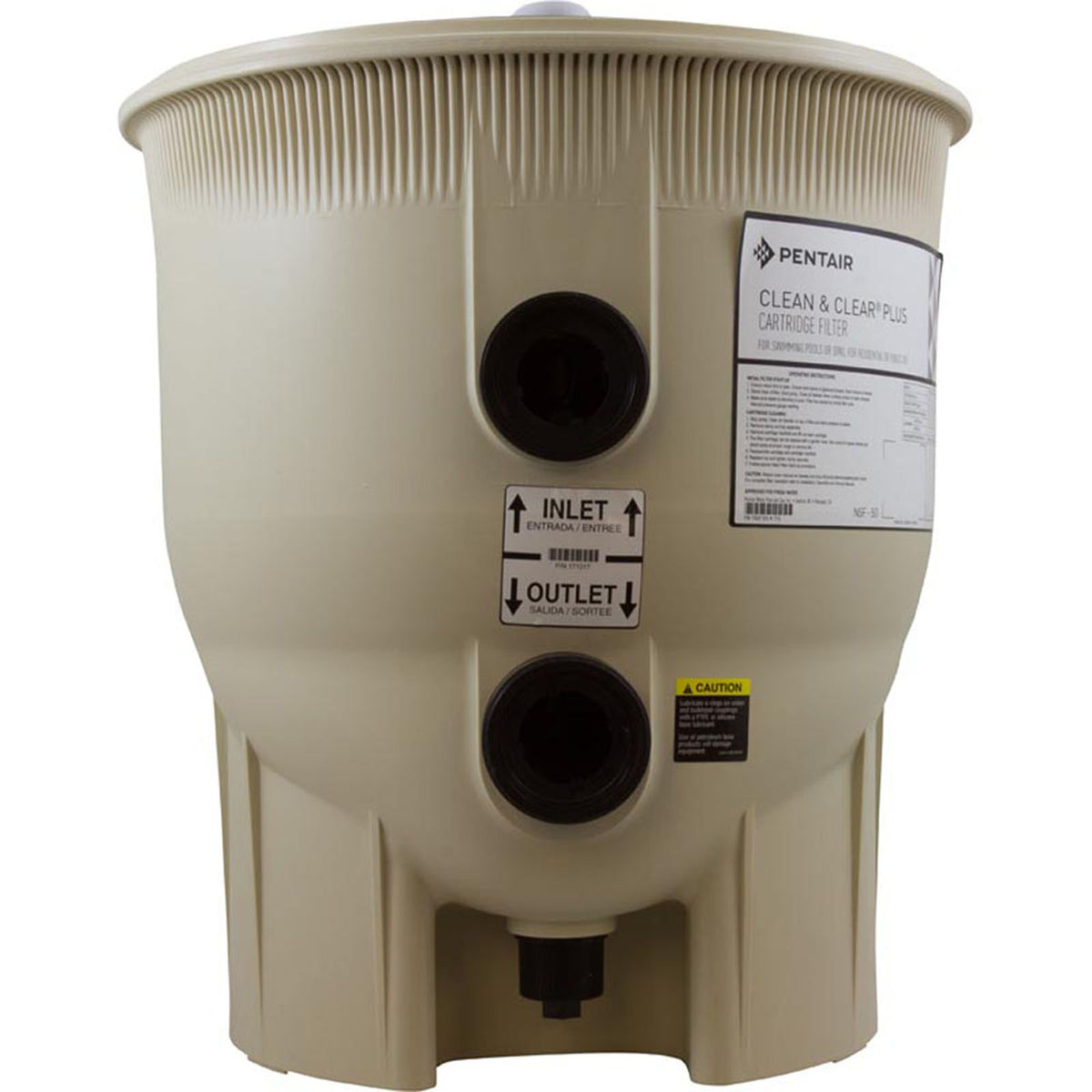 Tank Body, Pentair American Products CLN/CLR, Almond