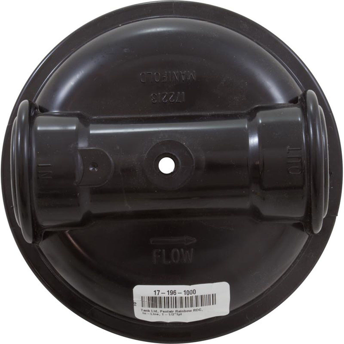 Tank Lid, Pentair Rainbow RDC, In-Line, 1-1/2"fpt