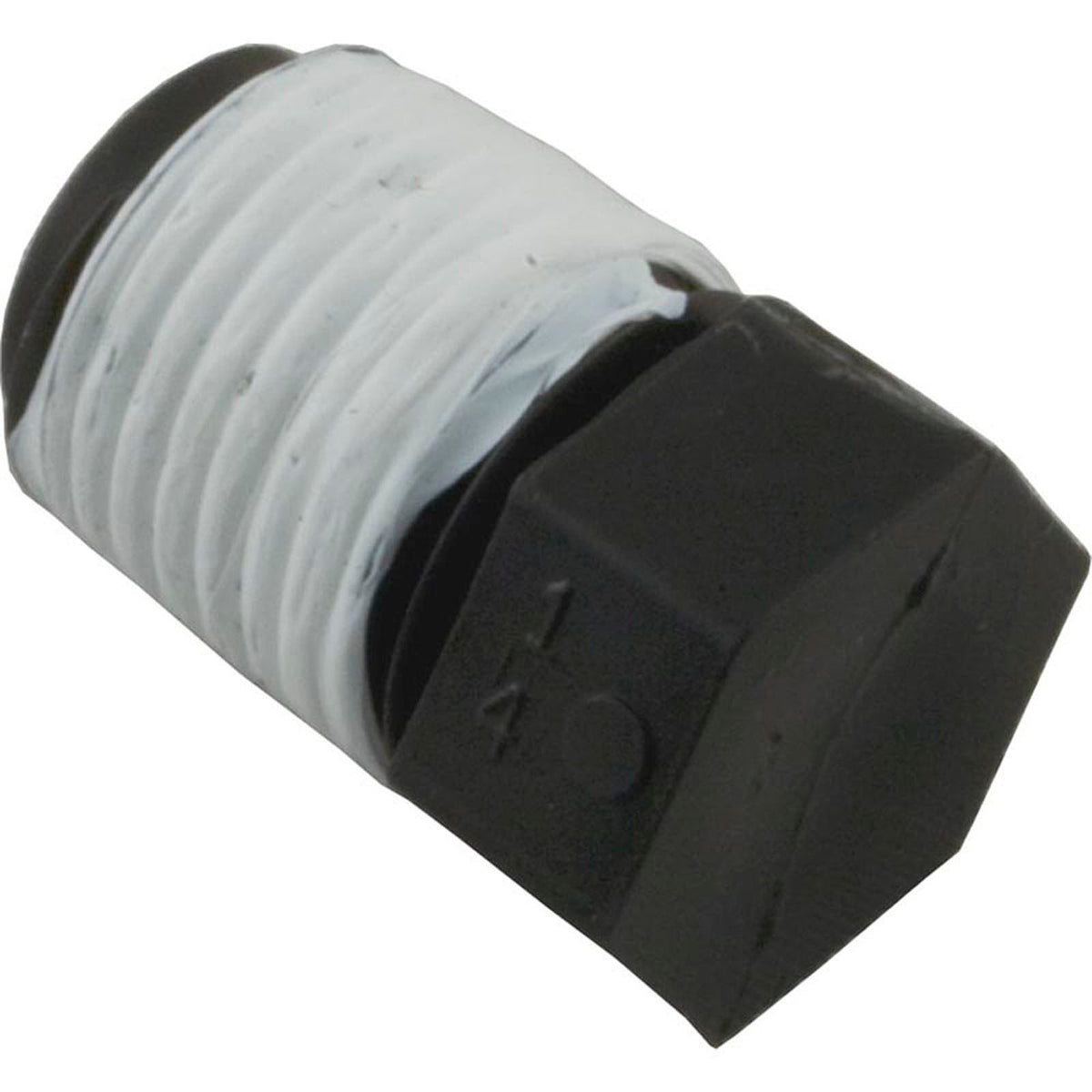 Plug, Pentair Rainbow High Sqft/Auto Feeder, 1/4"mpt