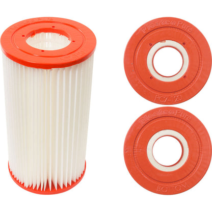 Cartouche, 5 pi², 2 po extérieur, 2 po extérieur, 4-1/4 po, 8-1/8 po long, 4 oz