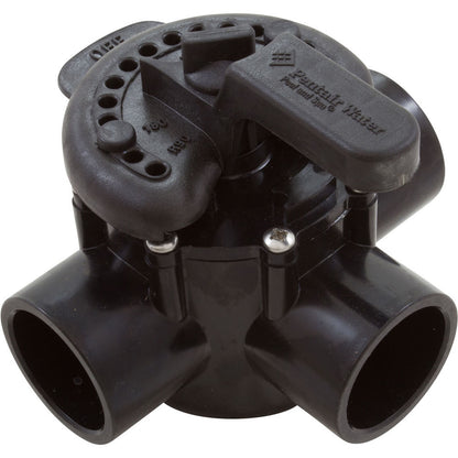 Diverter Valve, Pentair, 1-1/2"s/2"spg, 3-Way, CPVC