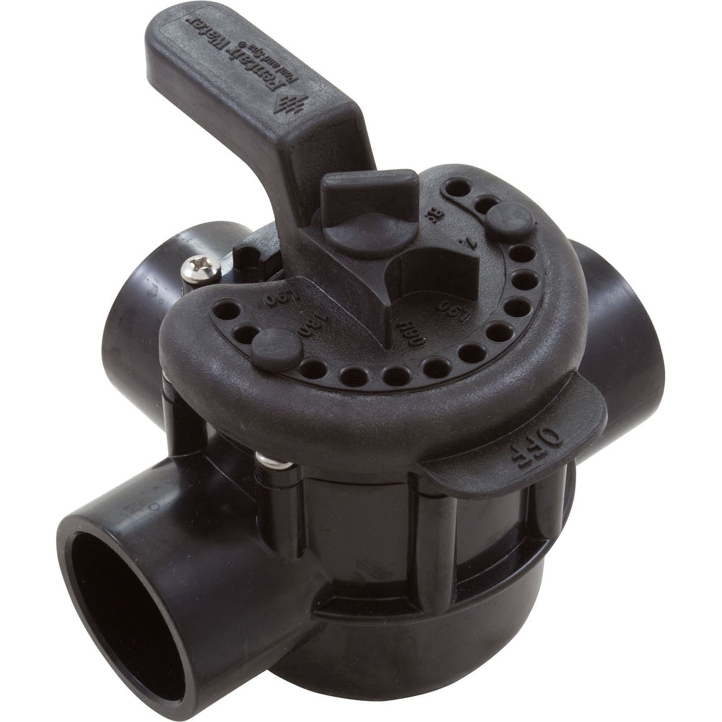 Diverter Valve, Pentair, 1-1/2"s/2"spg, 3-Way, CPVC
