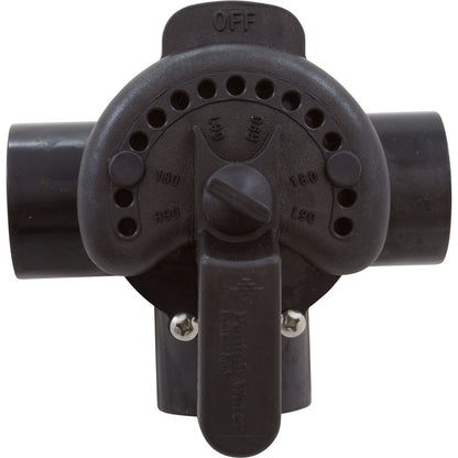 Diverter Valve, Pentair, 1-1/2"s/2"spg, 3-Way, CPVC