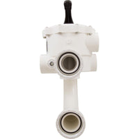 Multiport Valve, Pent System 3 DE, 2" ABS, w/Unions, 6 Pos
