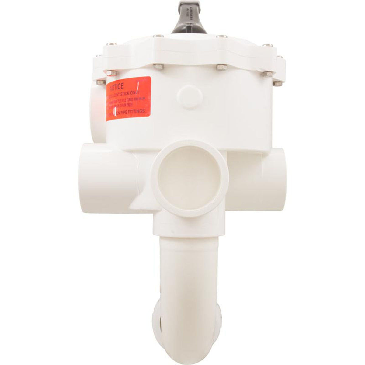 Multiport Valve, Pent System 3 DE, 2" ABS, w/Unions, 6 Pos