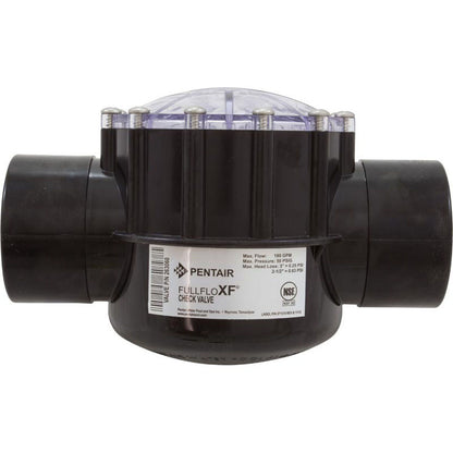 Check Valve, Pentair, 2-1/2"s/3"spg, 2-Way, Straight, CPVC