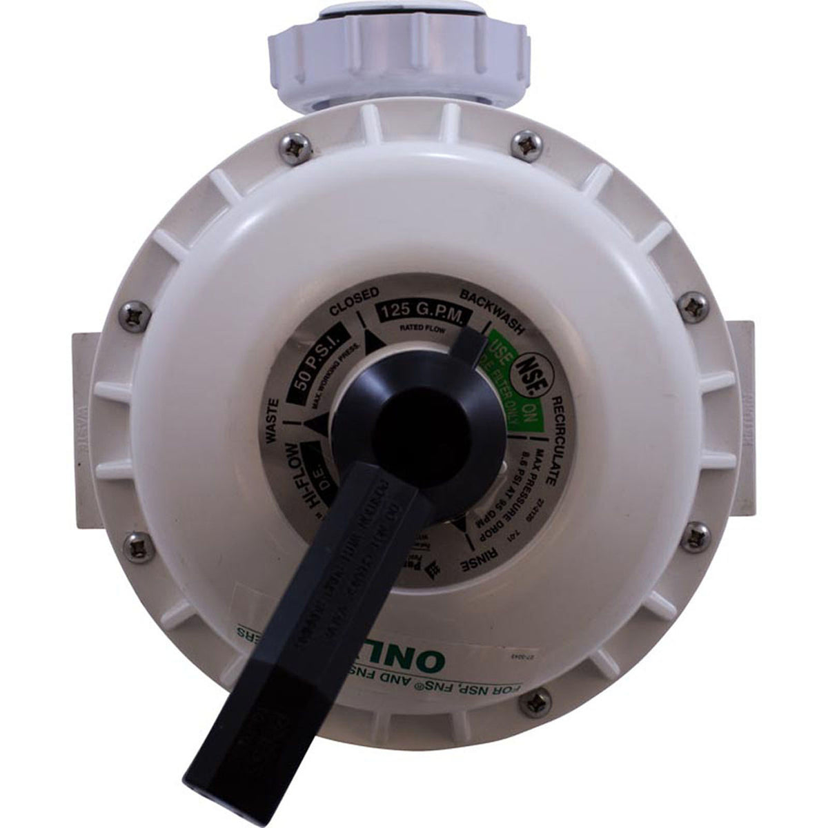 MPV, Pentiar Pool Products Hi-Flow Sand Filter, 2" w/Unions, Side Mount