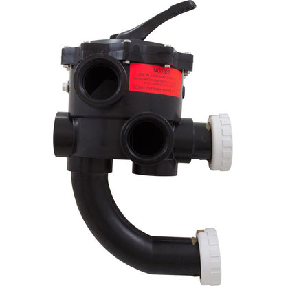 Multiport Valve, Pent DE Filter, 2" ABS, w/Unions, 6 Pos