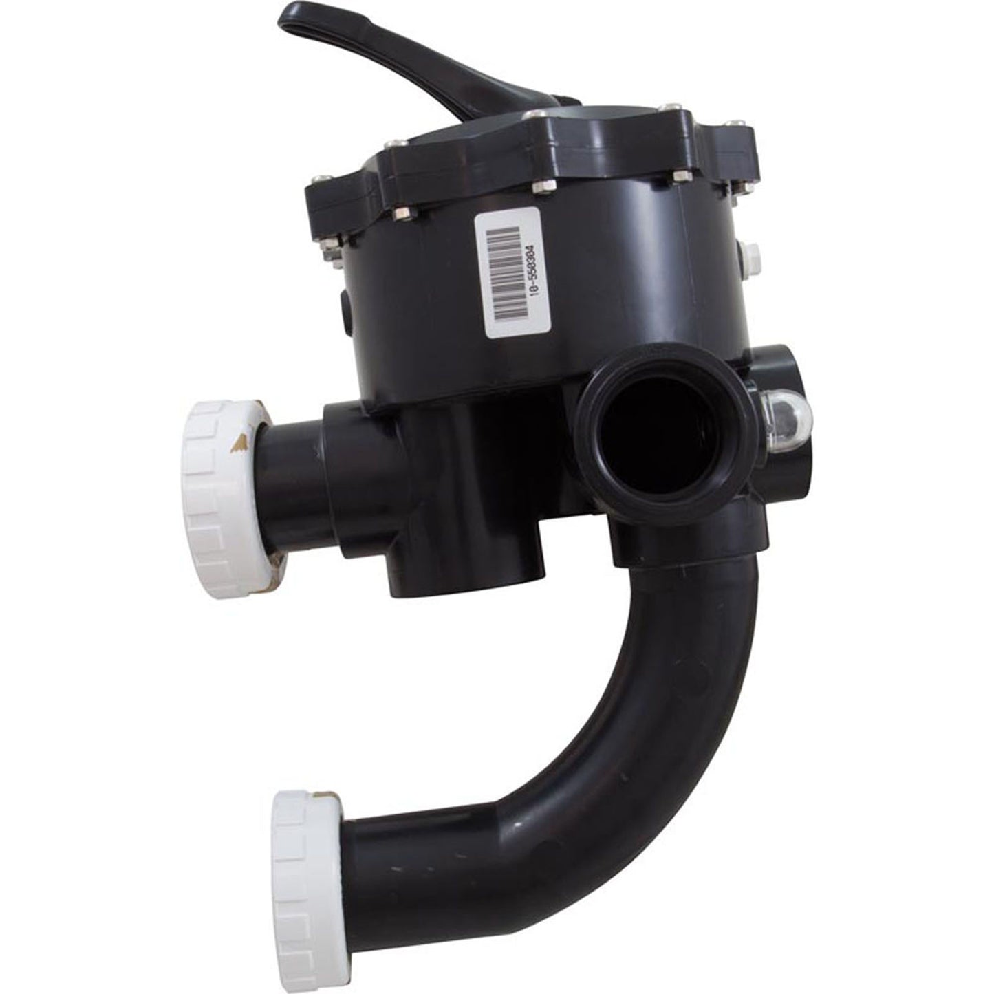 Multiport Valve, Pent DE Filter, 2" ABS, w/Unions, 6 Pos