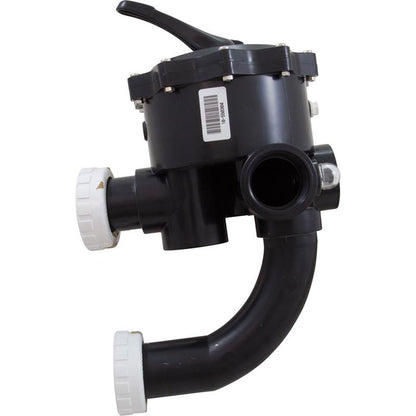 Multiport Valve, Pent DE Filter, 2" ABS, w/Unions, 6 Pos