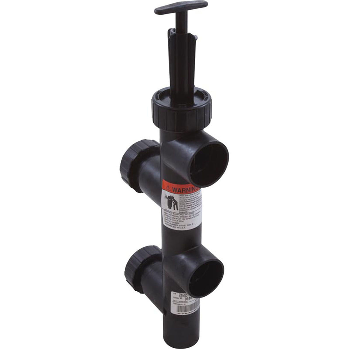 Push Pull Valve, Am Prod/Pent DE Filter, 8" w/Unions