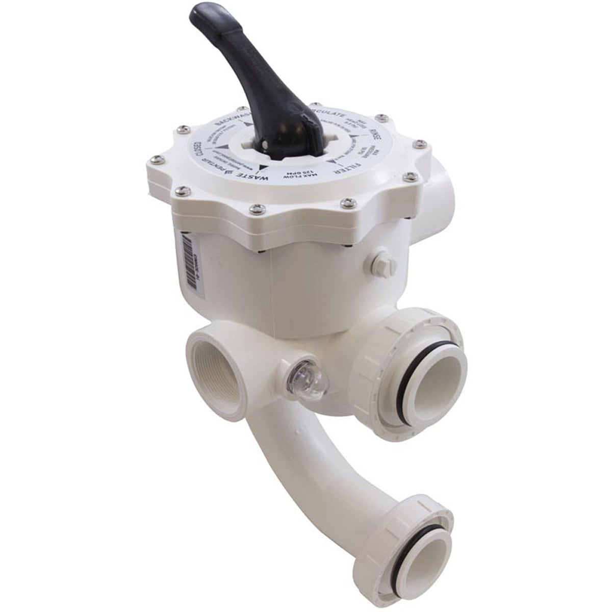 Multiport Valve, American Products/Pentair, 2" Thd, 6 Pos