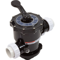 MPV, Pentair 2" Top Mount Hybrid, 6 Pos, Clamp-On, w/Fittings