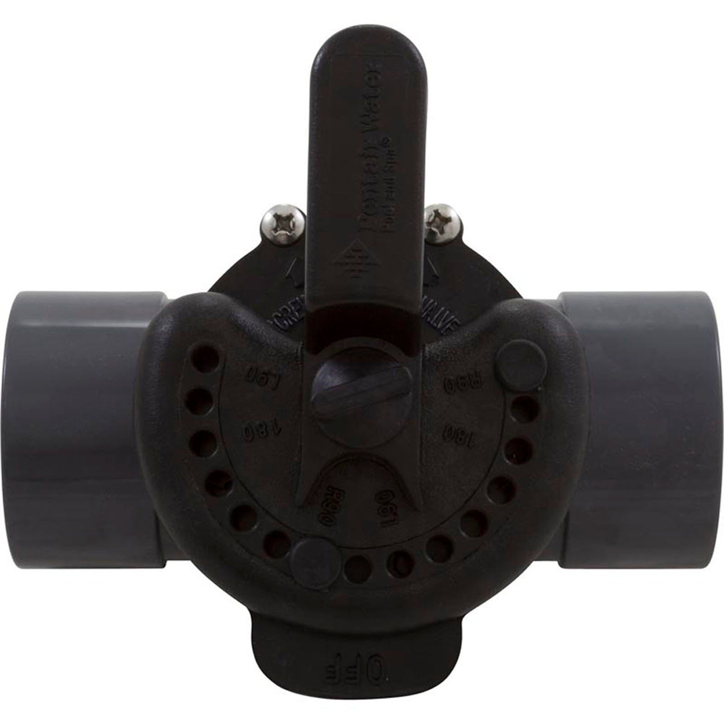 Diverter Valve, Pentair, 2-1/2" Spigot x 2" Slip, 2 Way