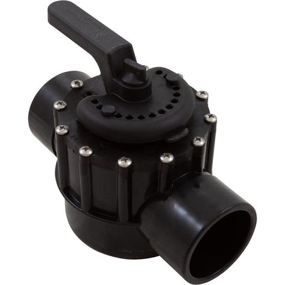 Diverter Valve, Pentair, 2-1/2" Slip x 3" Spigot, 2 Way, CPVC