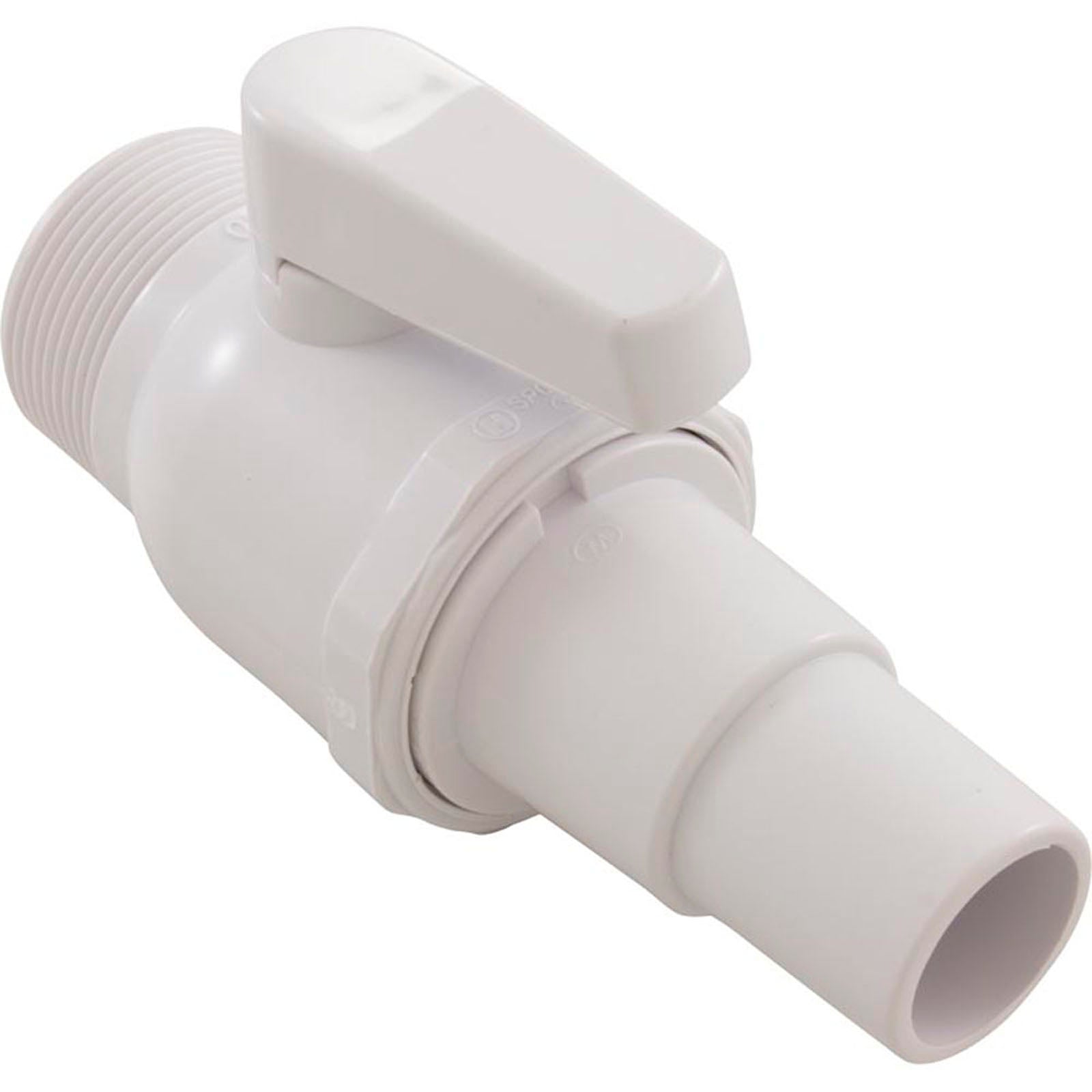 Ball Valve, Hayward Econoline 2-Way, 1-1/2"MPT x Hose Adapter