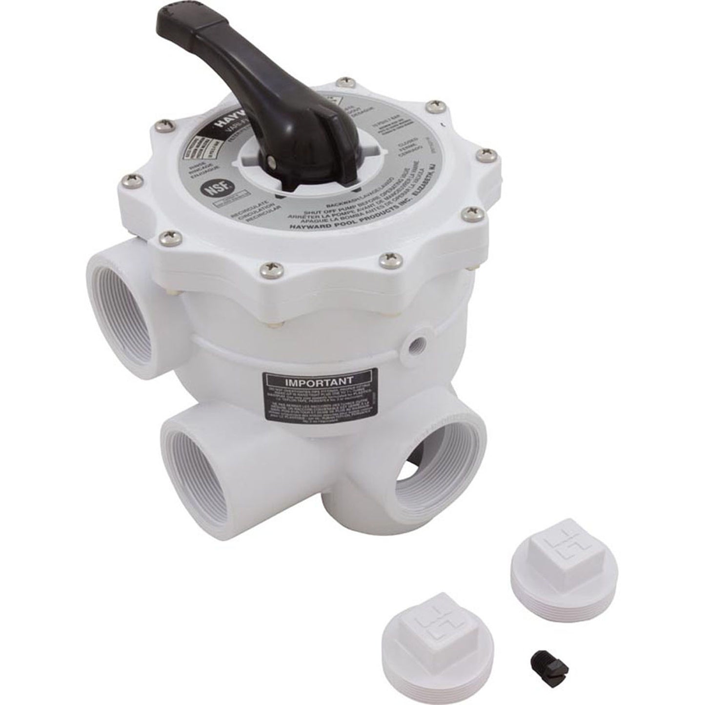 Valve, Hayward Vari-Flo, Multiport, 2"