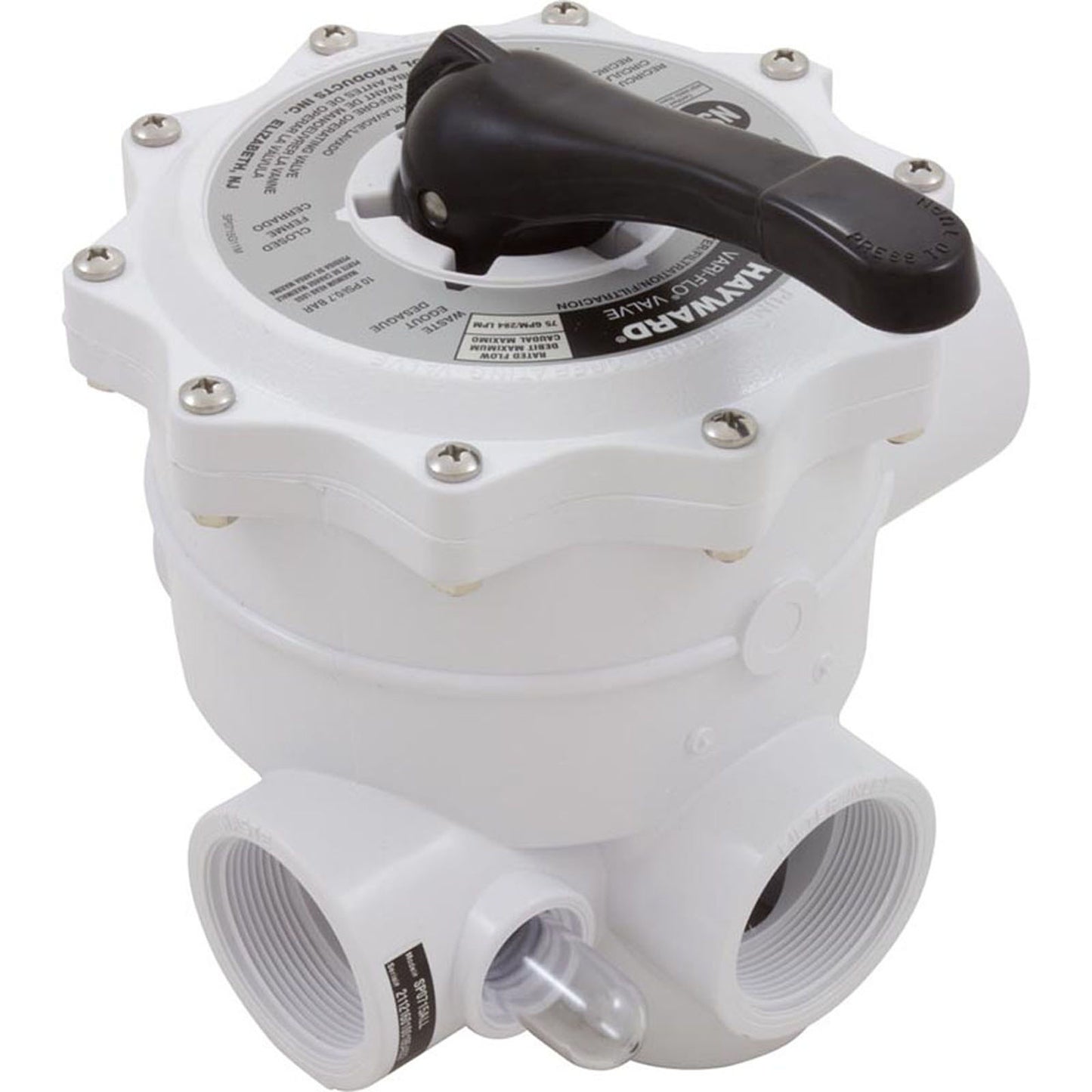 Valve, Hayward Vari-Flo, Multiport, 2"