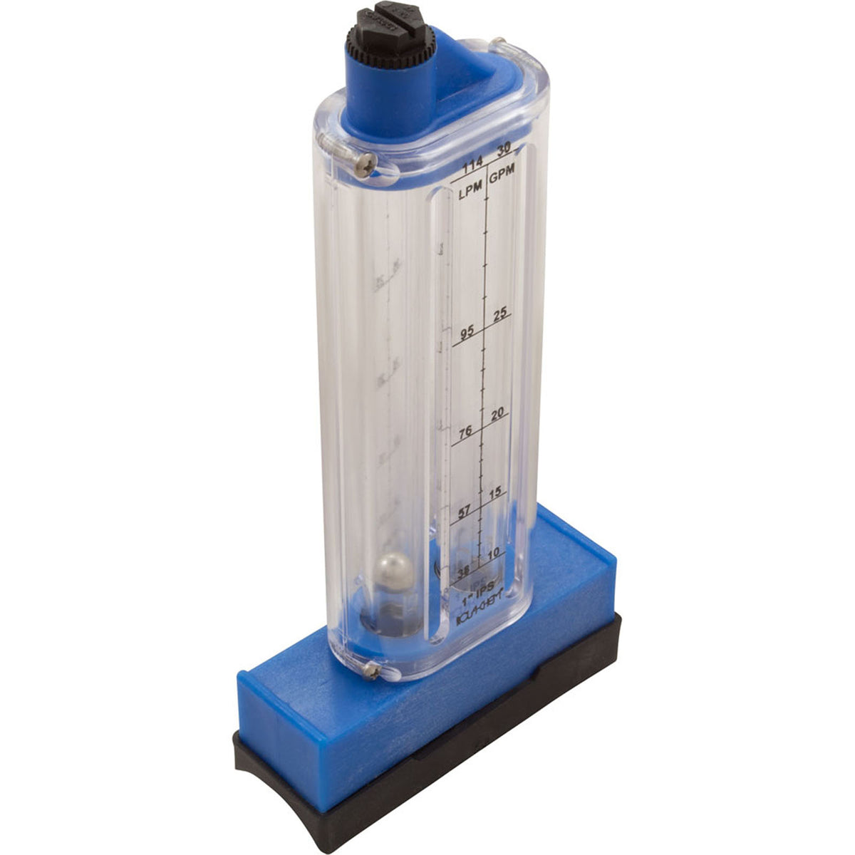 Flowmeter, Rola-Chem Top Mount, 1" PVC, 10-30 GPM