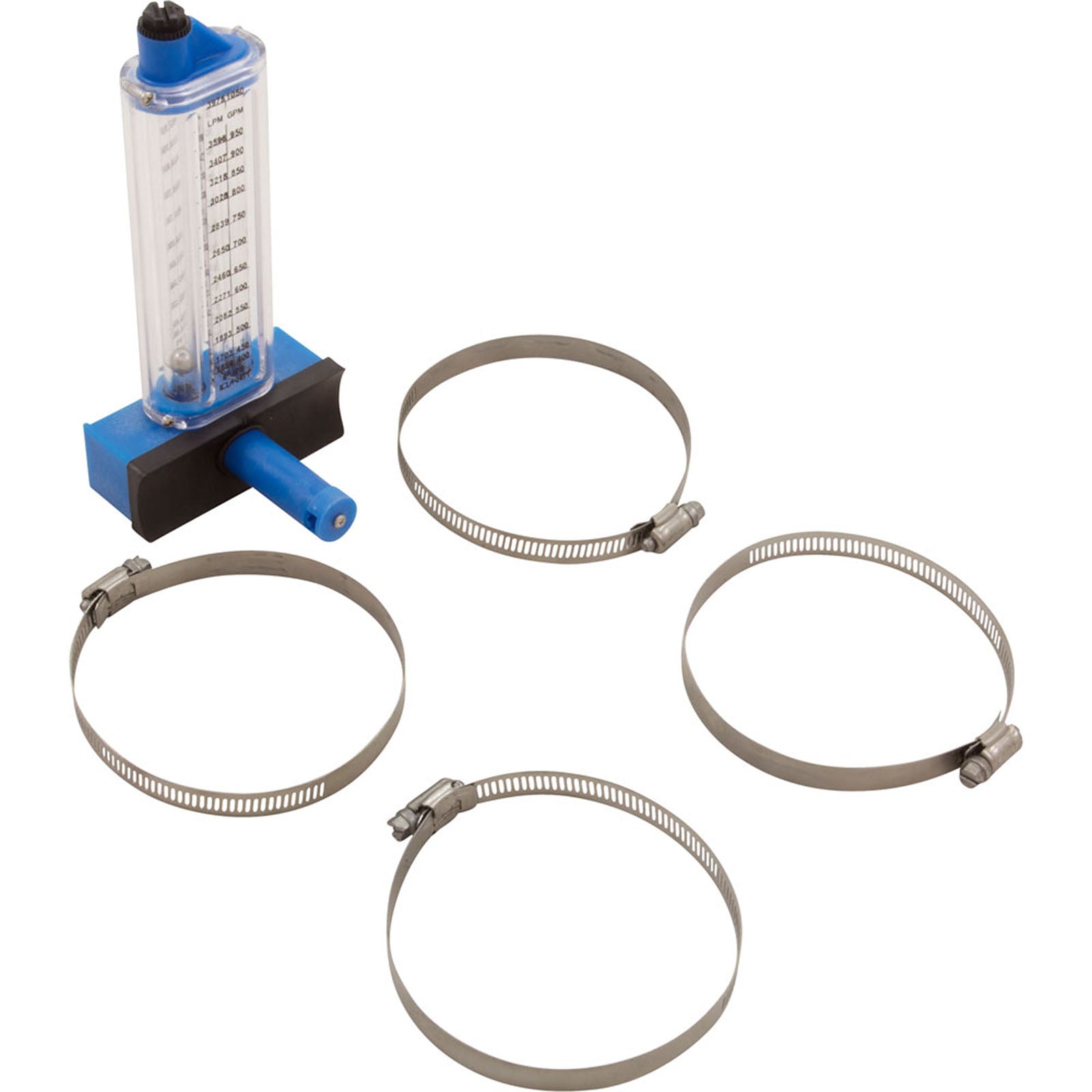 Flowmeter, Rola-Chem Side Mount, 6" PVC, 250-1050 GPM