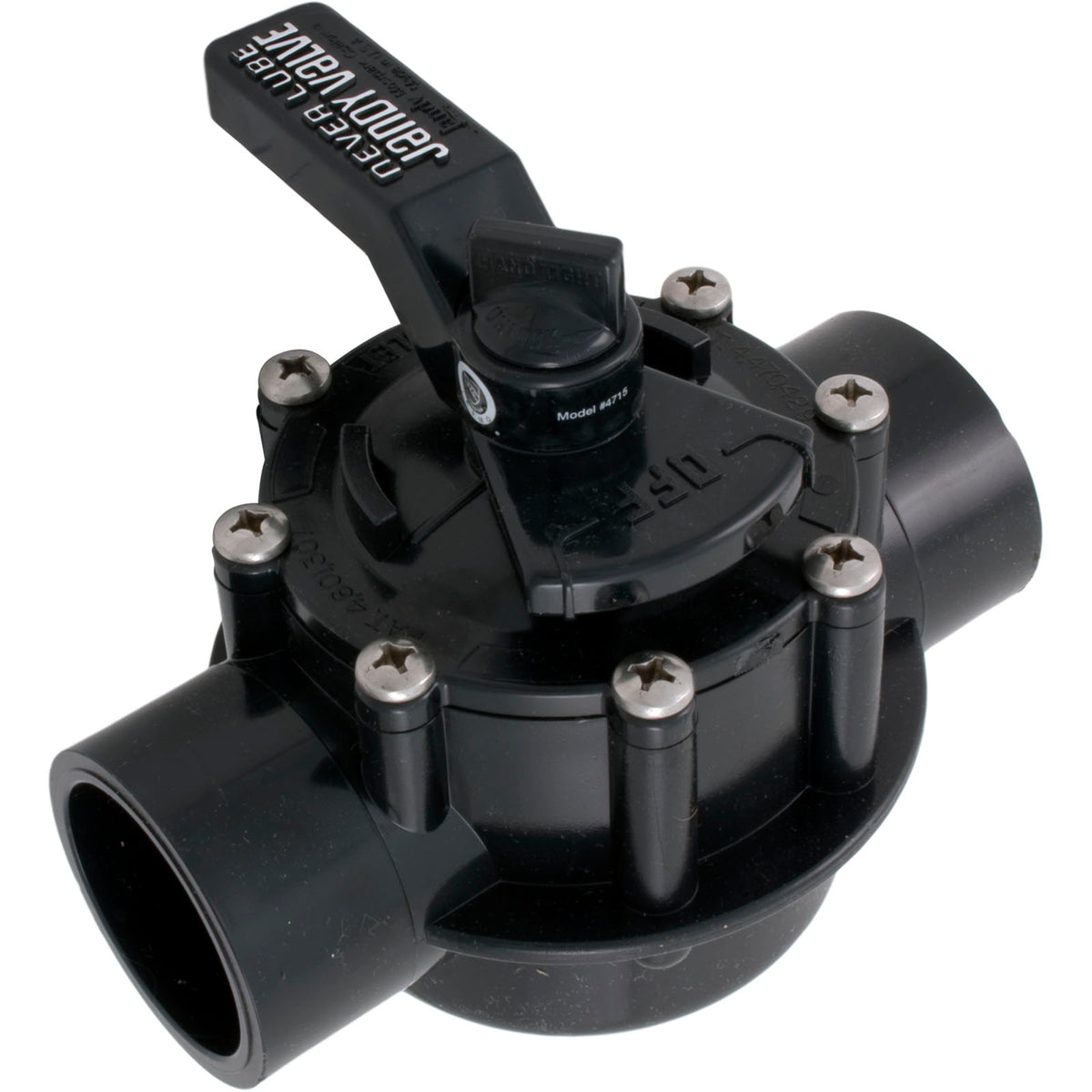 Dvtr Valve, Jandy Neverlube, 2"s/2-1/2"spg Pos Seal, 2 Port