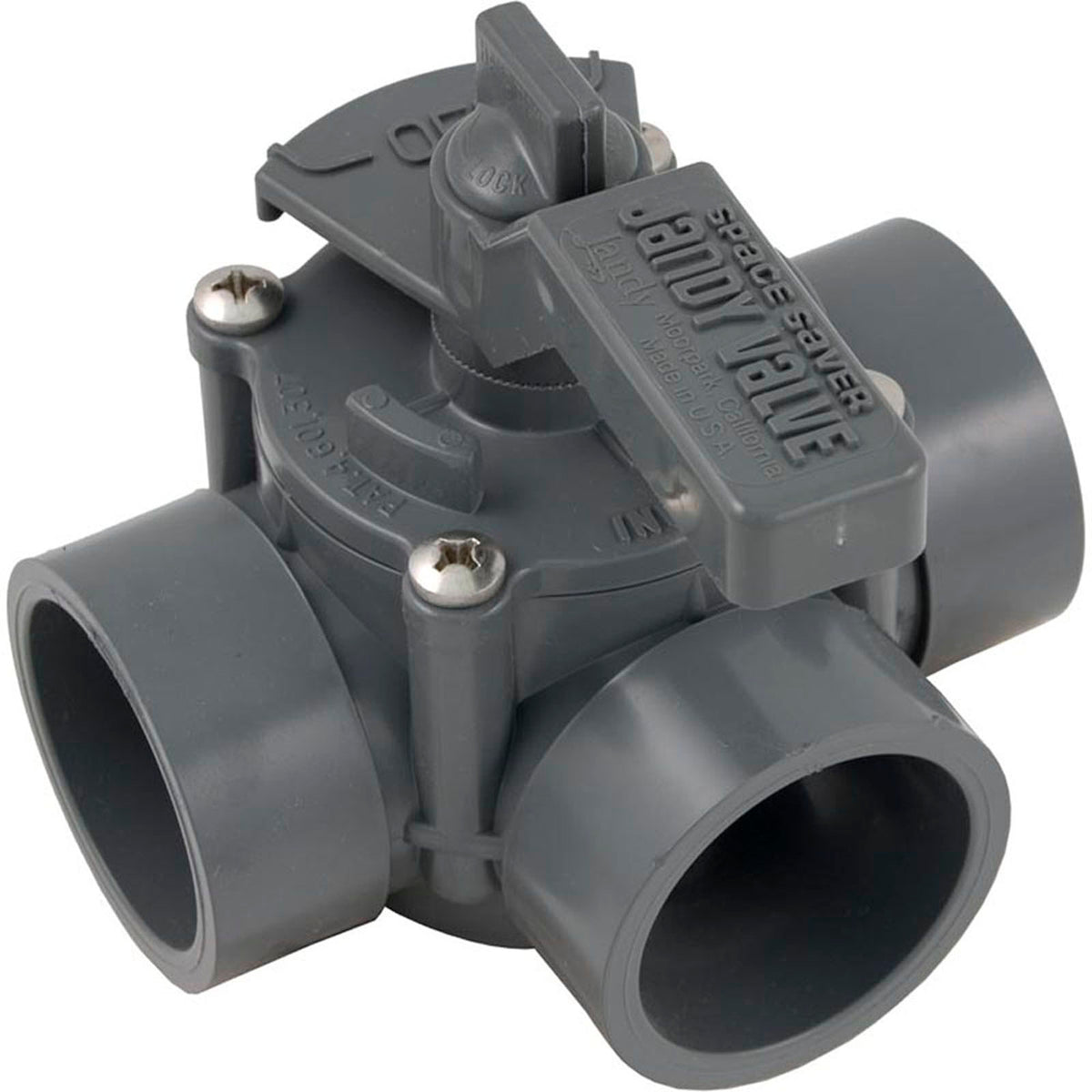 Dvtr Valve, Jandy/Zod, 1-1/2"s/2"spg Pos Seal , 3 Port, Spc Svr