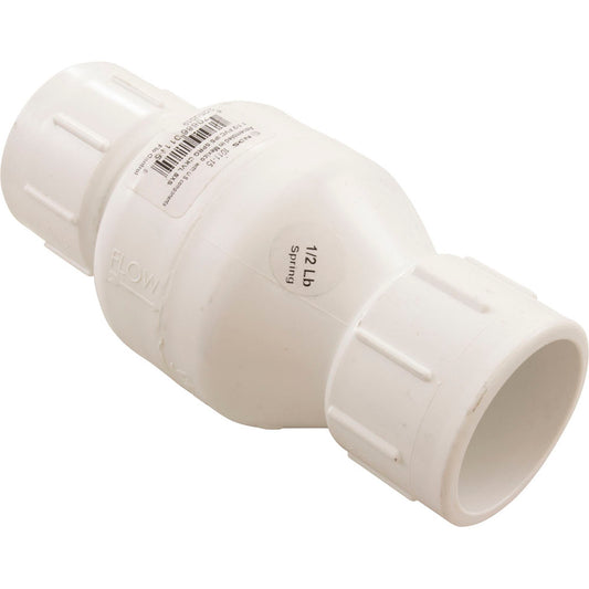 Check Valve, Flo Control 1011, 1-1/2"s, 1/2lb, Spring, Water