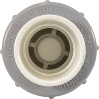 Check Valve, Flo Control, Spring, 1-1/2"s, 1/2lb, True Union, Wht