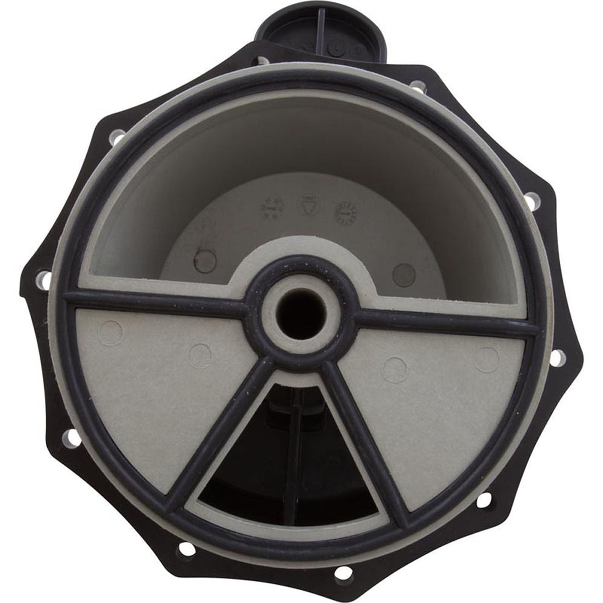 Lid Assembly, Pentair 2" Top Mount Hybrid Valve, 6 Position