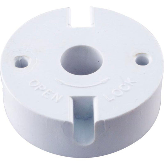 Bouchon, vanne à glissière Pentair PacFab 2" en PVC