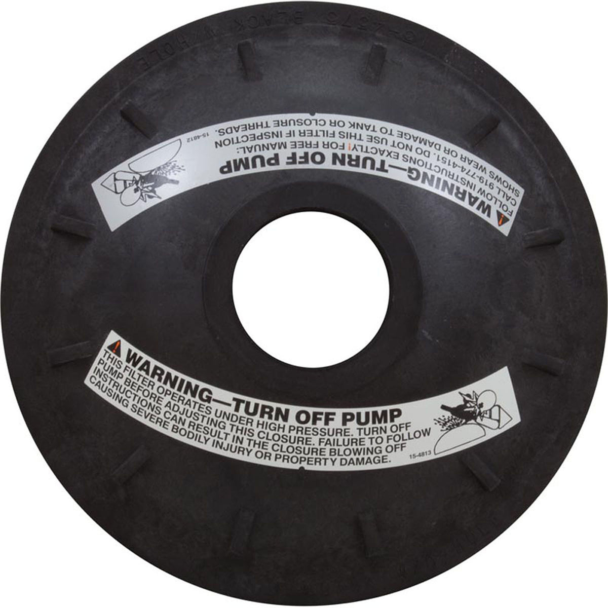 Tank Lid, Pentair, TR100C/TR140C/Triton C3, 8-1/2" Diameter