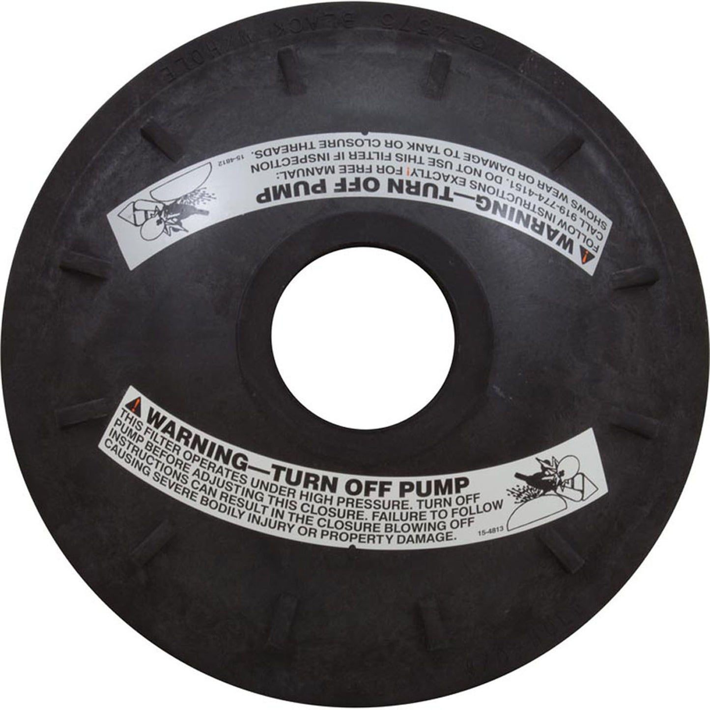 Tank Lid, Pentair, TR100C/TR140C/Triton C3, 8-1/2" Diameter