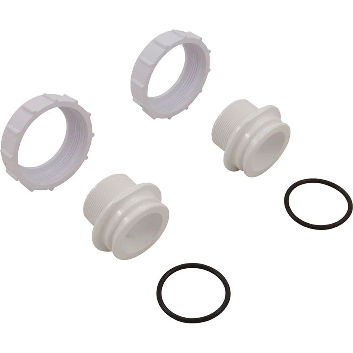 Bulkhead Adapter, Pentair PacFab Triton II, 2", Quantity 2