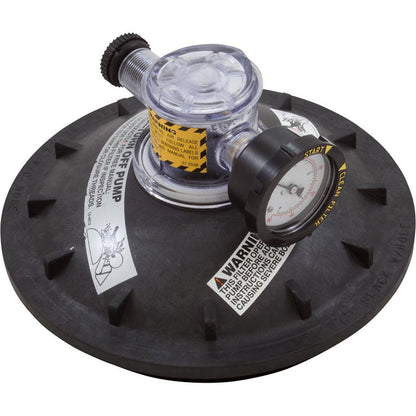 Tank Lid Kit, Pentair Triton TR100C/TR140C, 8-1/2", Black, Buttress Thread