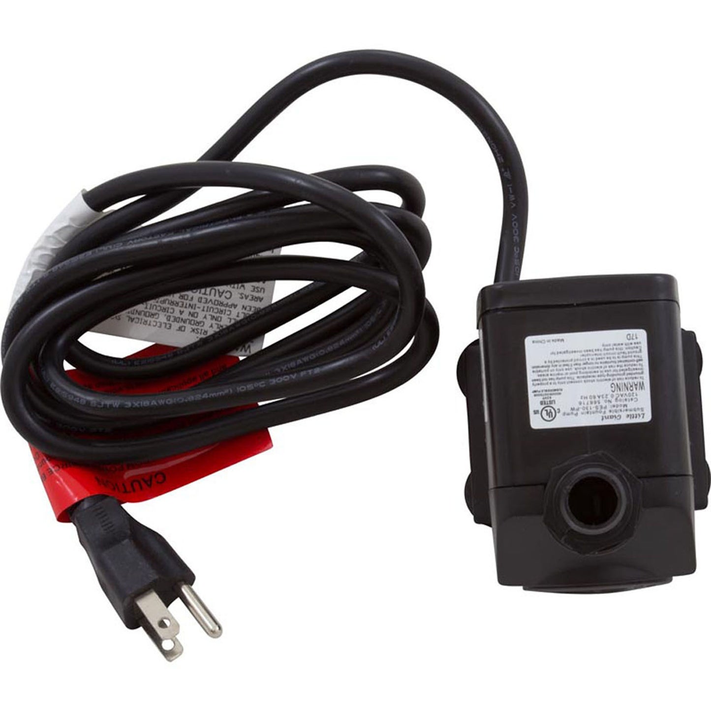 Pump, Submersible, Little Giant PES-130-PW, 130 GPH, 11W, 6'Cord