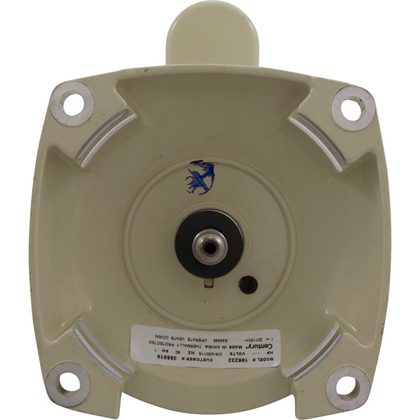 Motor Pentair SF/WF, 1,0 hp, 115 V/208-230 V, 1 velocidad, SQFL, EE, completo