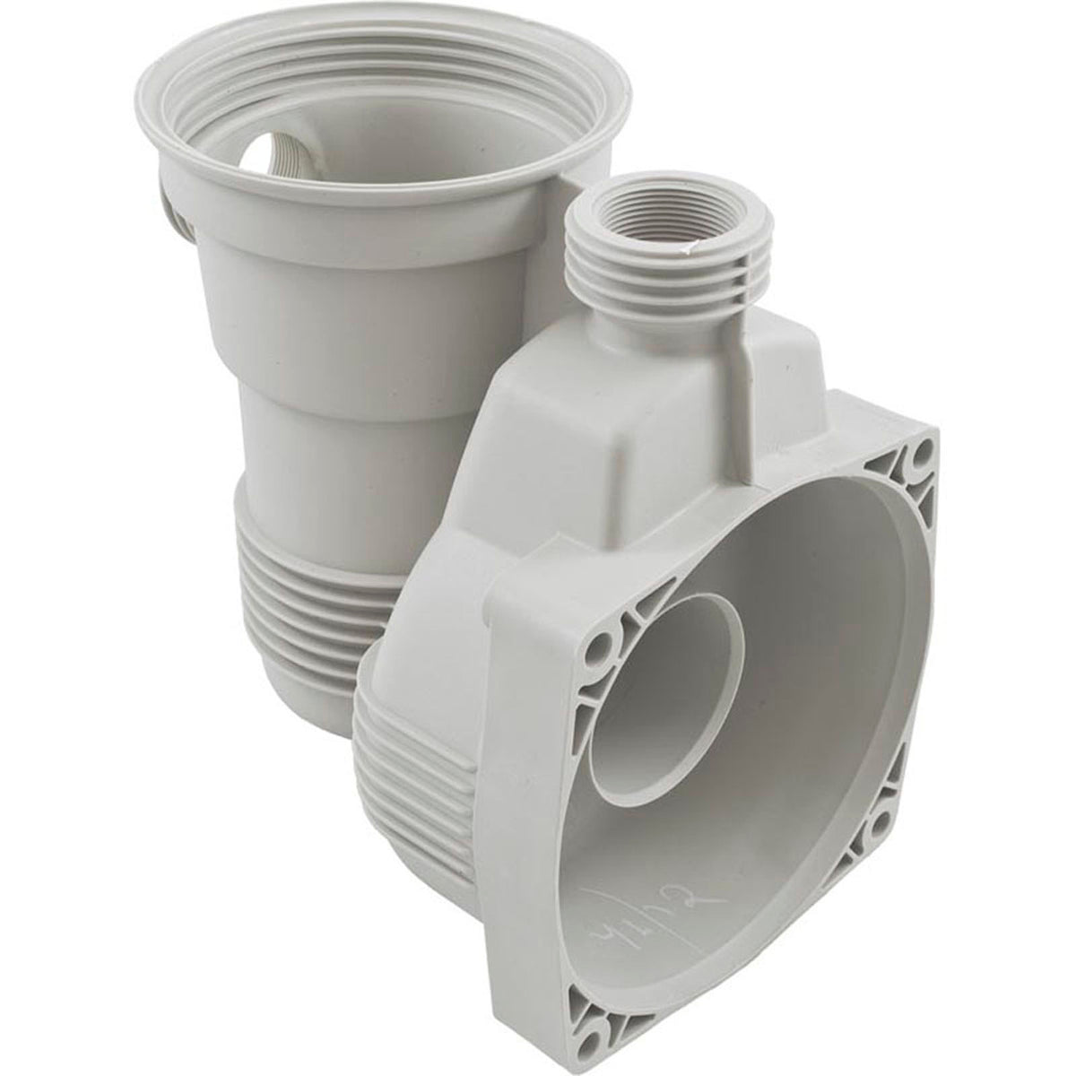 Trap/Pump Body, Pentair PacFab Pinnacle, Almond