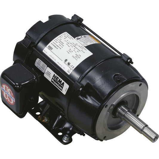 Motor, Nidec, 5.0hp, 208v-230v/460v, 3ph, 1-Spd, EQ Series, Pool
