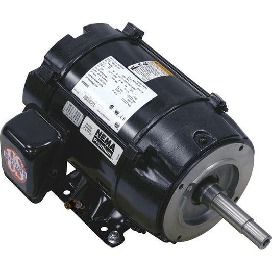 Motor, Nidec, 7.5hp, 208v-230v/460v, 3ph, 1-Spd, EQ Series, Pool