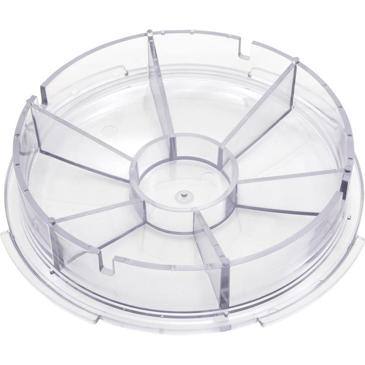 Lid, Pentair EQ Series, Hair and Lint Strainer, Clear