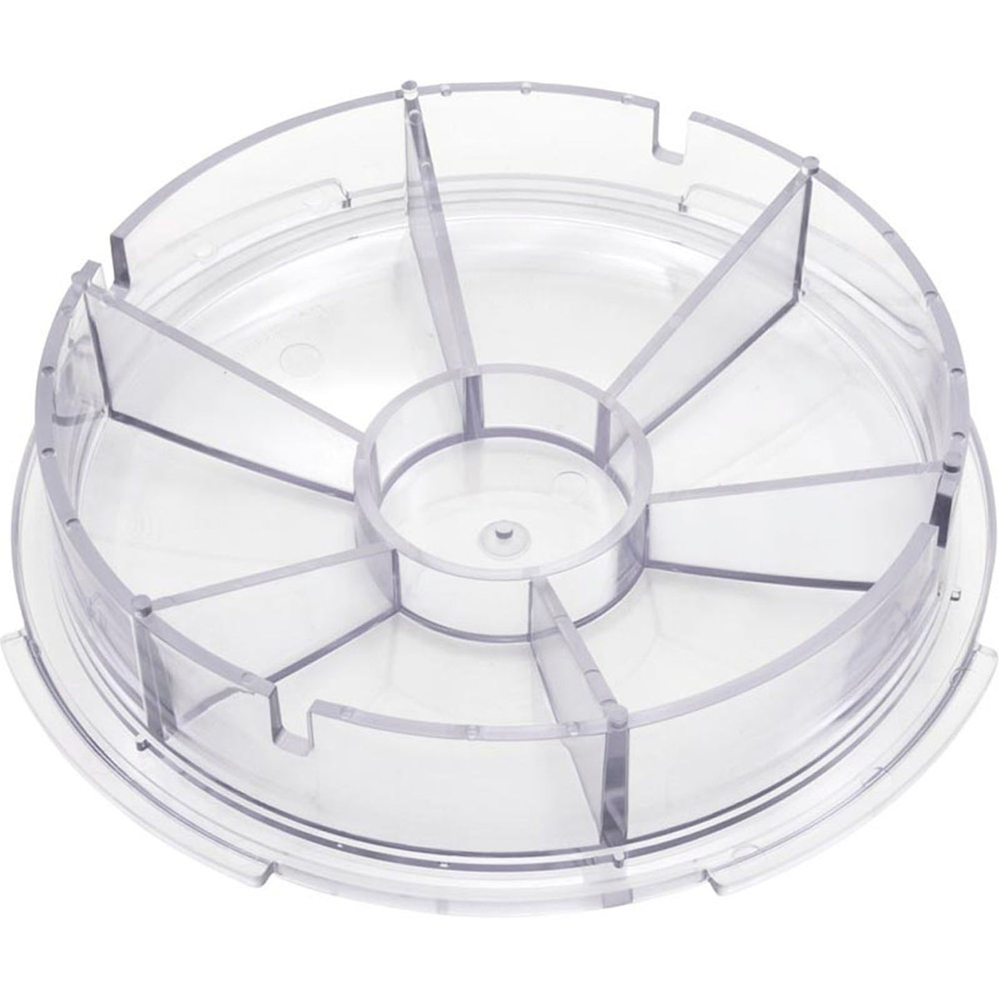 Lid, Pentair EQ Series, Hair and Lint Strainer, Clear