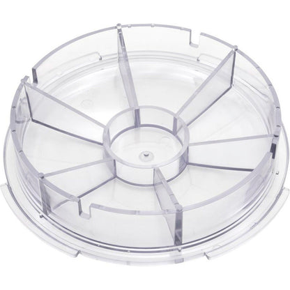 Lid, Pentair EQ Series, Hair and Lint Strainer, Clear