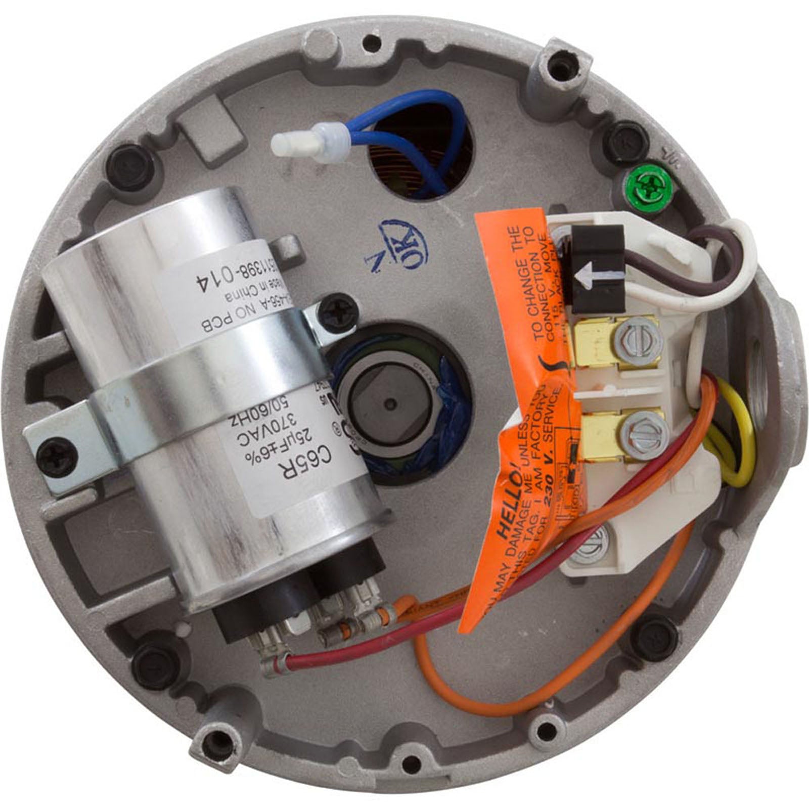 Motor, Century, 1.5hp, 115v/230v, 1-Spd, 56Jfr, Up Rate, C-Face