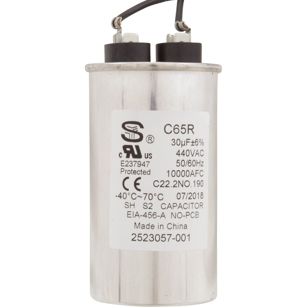 Motor, Century, 1.0hp, 115/230v, 1-Spd, 56YFr, SQFL, Uprate B2853