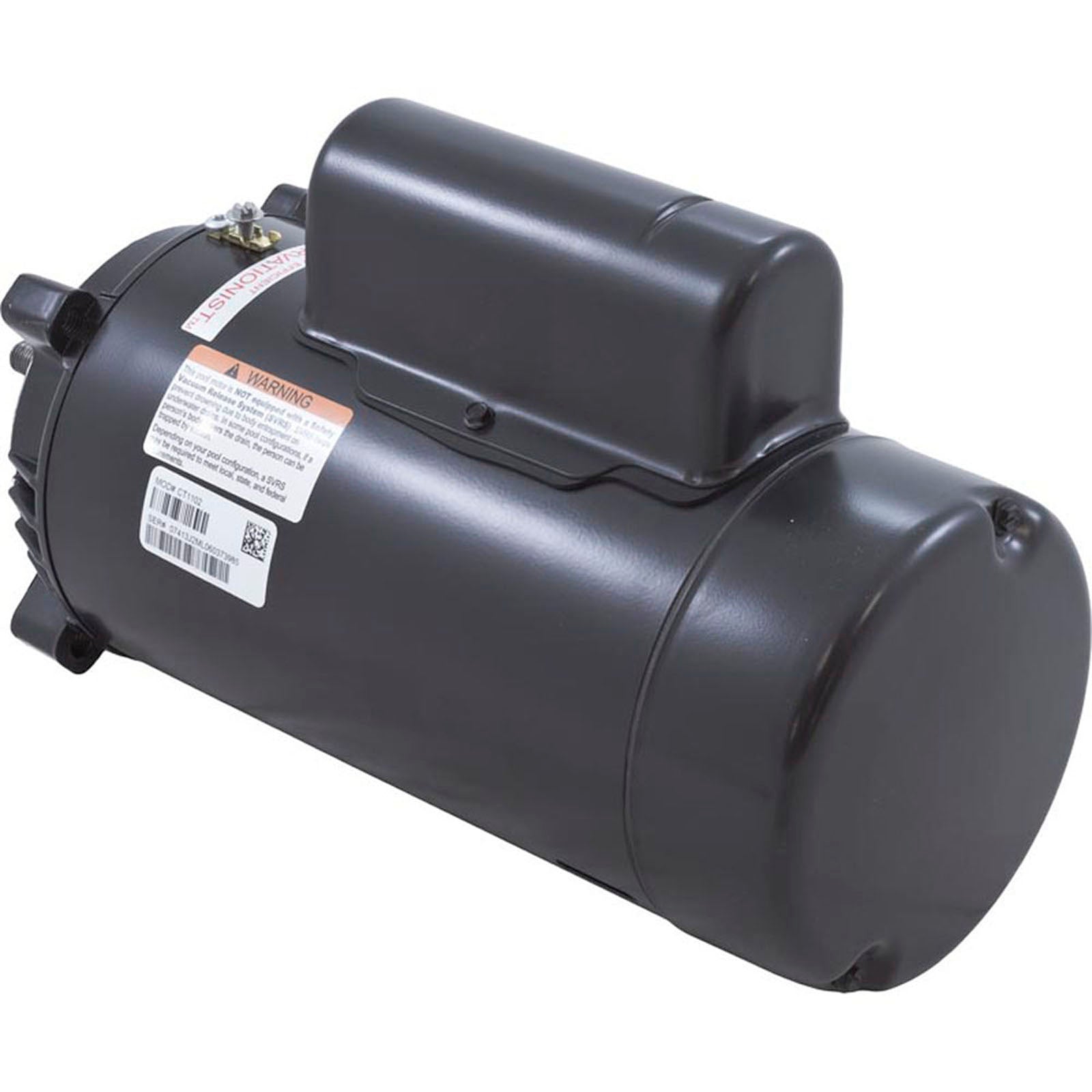 Motor, Century, 1.0hp, 115v/230v, 1-Spd, 56Cfr, C-Face, Thd, EE