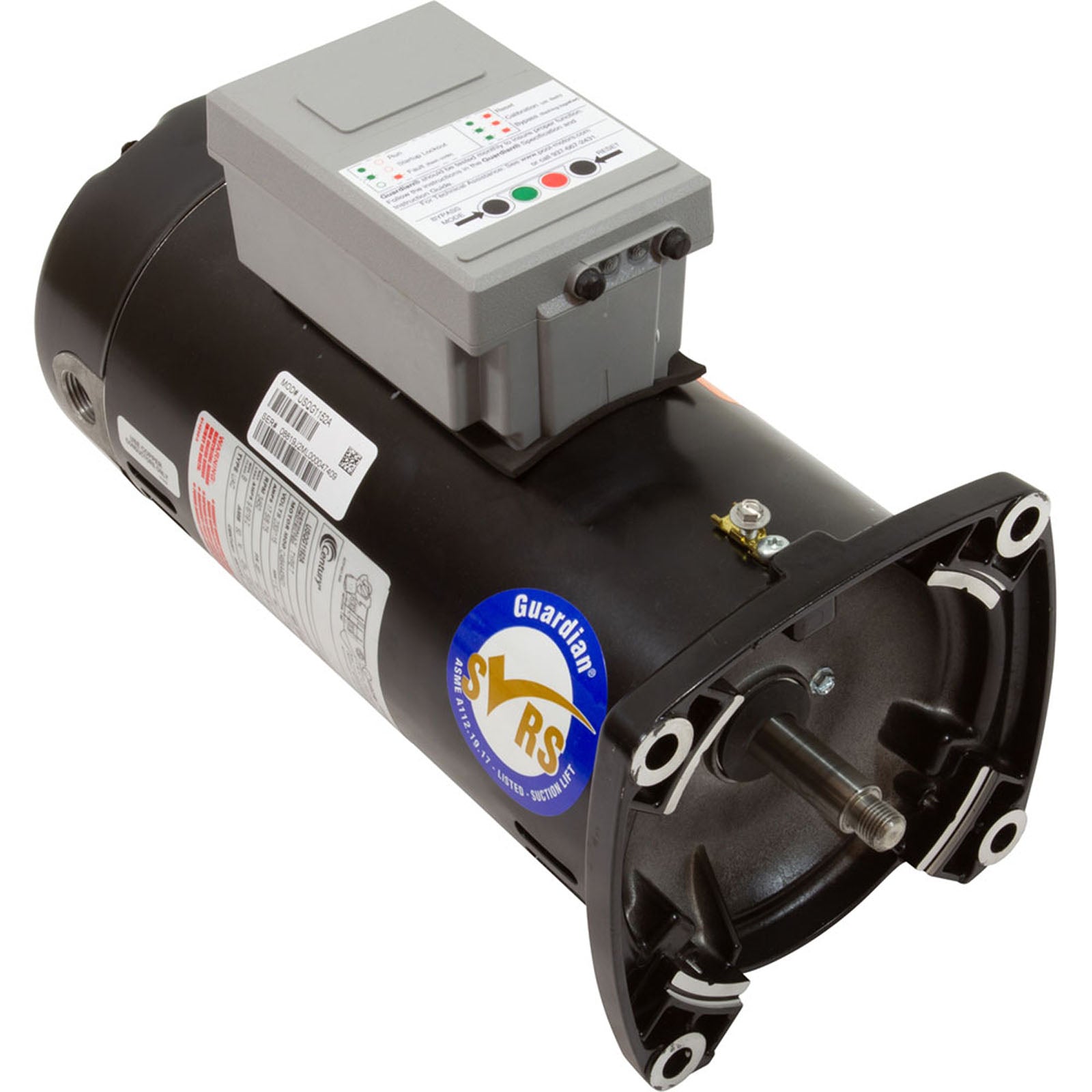 Motor, Century, 1.5hp, 115/230v, 1-Spd, 48Y Frame, SQFL